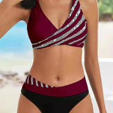 Vera | Bikini sa štampom u toplim tonovima