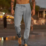 Jannik | LANENE PANTALONE ZA PLAŽU