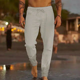 Jannik | LANENE PANTALONE ZA PLAŽU