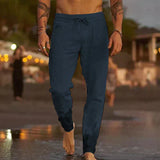 Jannik | LANENE PANTALONE ZA PLAŽU