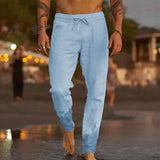 Jannik | LANENE PANTALONE ZA PLAŽU