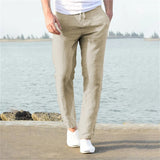 Liam | Lagane lanene pantalone za muškarce