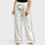Loreen | Lagane pantalone od lana