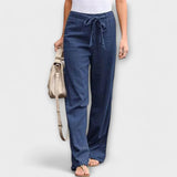 Loreen | Lagane pantalone od lana