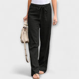 Loreen | Lagane pantalone od lana