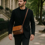 Martin™ | Kožna torba na rame Milano