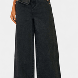 Ludovica | Farmerski set: uska jakna i široke pantalone