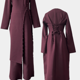 Melissa | Klasična mekana bluza sa dugmadima i set pantalona