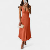 Adriana | Maxi plisirana haljina