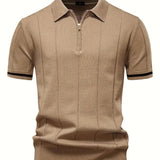 Jean | Slim Polo Majica od Mešavine Poliestera