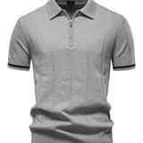 Jean | Slim Polo Majica od Mešavine Poliestera