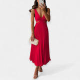 Adriana | Maxi plisirana haljina