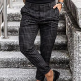 Ståle | Udobne Pantalone Na Karo Za Muškarce