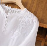 Cassiana | Bluza od pamuka i lana