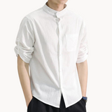 Camisa | Elegantna Mandarinska Kragna