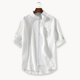 Camisa | Elegantna Mandarinska Kragna