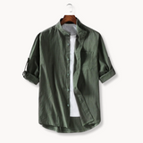 Camisa | Elegantna Mandarinska Kragna