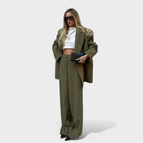 Ana | Elegantan set od lanenog platna