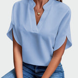 Helēna | Plisirana bluza sa šarom