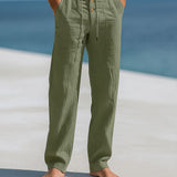 Dan | Lagane Lanene Pantalone za Leto