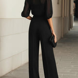 Clarisa | set sa širokim pantalonama