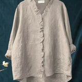 Lily | Lagana bluza sa volanima