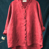 Lily | Lagana bluza sa volanima