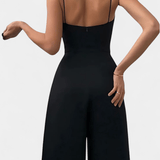 Romily | Elegantne seksi pantalone sa širokim strukom i vezicom