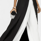 Alicia | Elegantan bešavni set sa širokim krojem pantalona