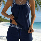 Tankini sa leopard printom i podesivim vezicama