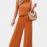 Lavinia | Boho ansambl: top od lana i pamuka sa kratkim pantalonama