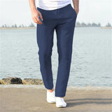 Liam | Lagane lanene pantalone za muškarce