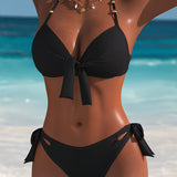 Seksi bikini sa haltер okovratnikom