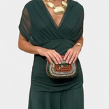 Luana | Elegantna haljina sa V izrezom
