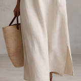 Saga | Bela midi haljina Nomad Discreta