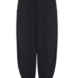 Külli | Crne pantalone posebno tople sa manžetnama