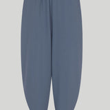 Külli | Indigo plave sportske pantalone sa manžetnama, izuzetno tople